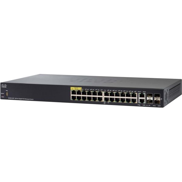 Cisco Refurb/Switch/SG350-28P 28port Gigabit P (SG350-28P-K9-EU-RF)