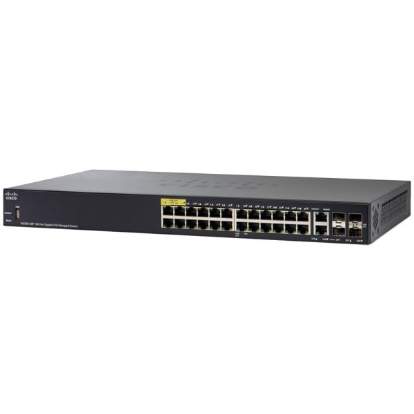 Cisco Refurb/SG350-28SFP 28P GB Mgd SFP Switch (SG350-28SFPK9EU-RF)