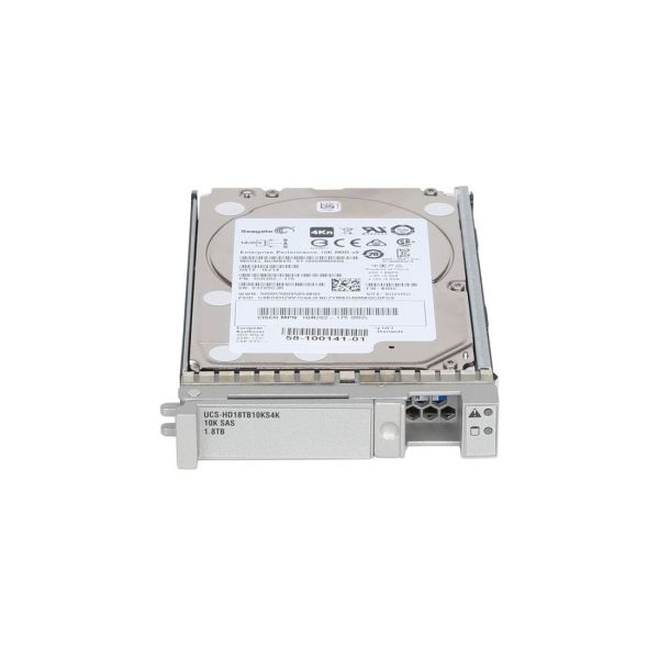 Cisco 1.8TB 12G SAS 10K RPM SFF HDD (UCS-HD18TB10KS4K=)