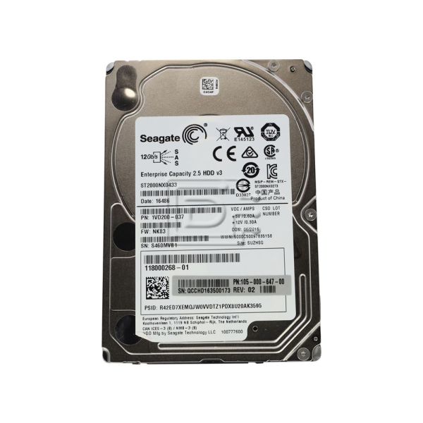 Cisco 2 TB 12G SAS 7.2K RPM SFF (UCS-HD2T7K12N-RF)