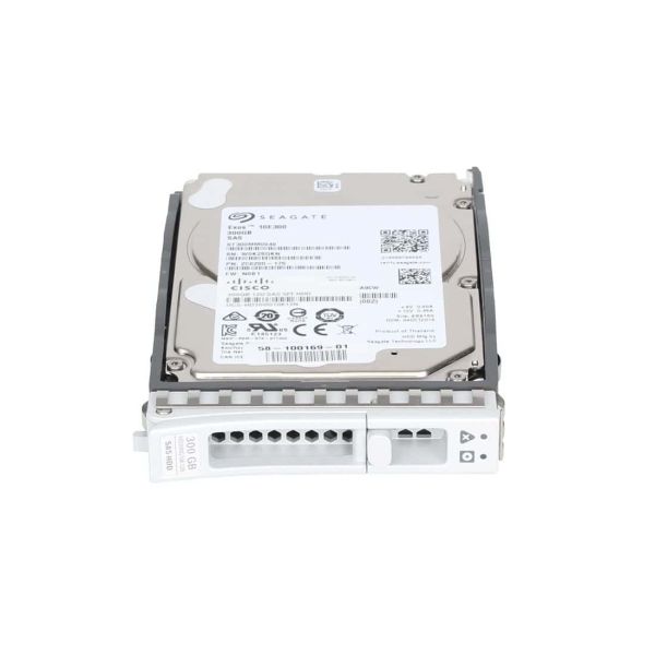 Cisco 300GB 12 G SAS 10K RPM SFF HDD (UCS-HD300G10K12N=)