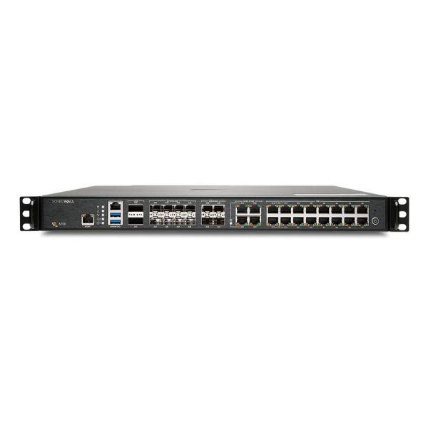 SonicWall NSA 6700 firewall (hardware) 1U 36000 Mbit/s (02-SSC-8988)