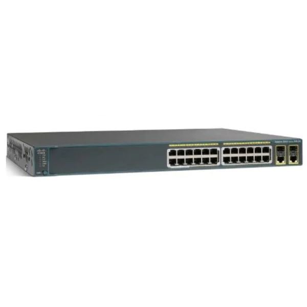 Cisco Refurb/Cat2960 Plus 24 10/100 8PoE LANBa (WS-C2960+24LC-L-RF)