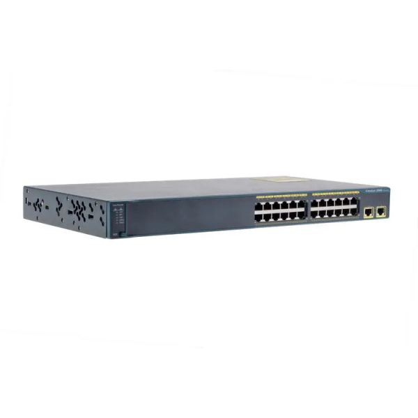 Cisco Refurb/Cat 2960 Plus 24 10/100+2 T/SFP (WS-C2960+24TC-S-RF)
