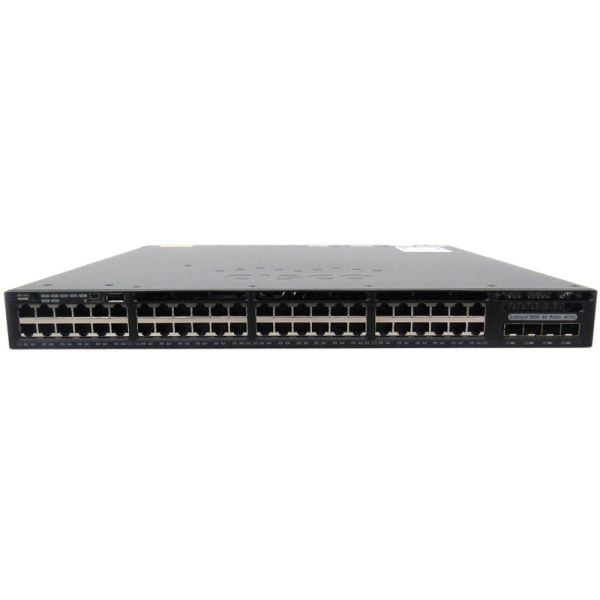 Cisco Refurb/Cat 3650 24p Data 4x1G IP Base (WS-C3650-24TS-S-RF)