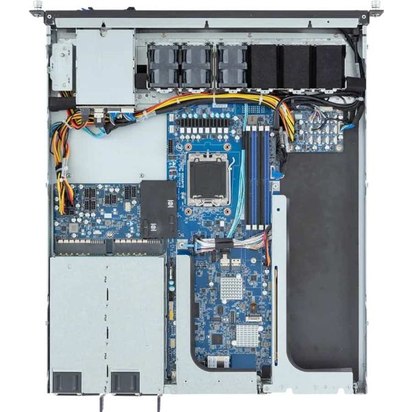 GIGABYTE E133-C10-AAG1 AMD B650E Socket AM5 Rack (1U) Zwart, Staal (6NE133C10MR000ACG1)
