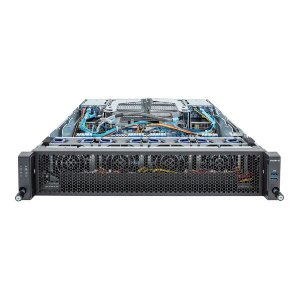 GIGABYTE 6NE283Z90DR000AAD1 server barebone Socket SP5 Rack (2U) Roestvrijstaal (6NE283Z90DR000AAD1) GIGABYTE 6NE283Z90DR000AAD1 server barebone Socket SP5 Rack (2U) Roestvrijstaal (6NE283Z90DR000AAD1)