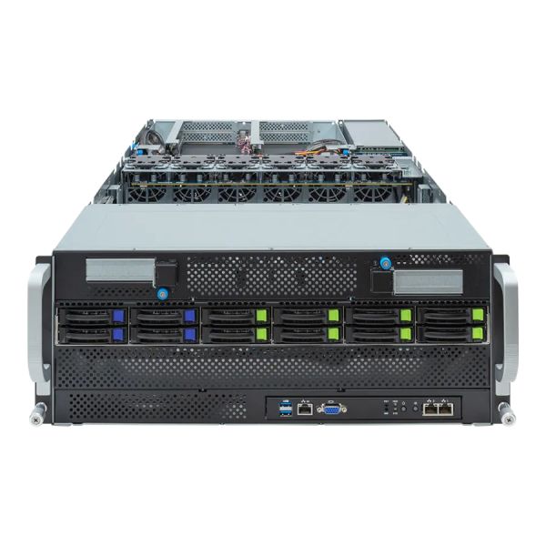 GIGABYTE G493 Intel C741 LGA 4677 (Socket E) Rack (2U) Zwart, Zilver (6NG493ZB1DR000AAP1) GIGABYTE G493 Intel C741 LGA 4677 (Socket E) Rack (2U) Zwart, Zilver (6NG493ZB1DR000AAP1)