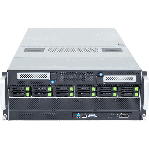 Gigabyte G494-ZB4-AAP2 4U Server AMD EPYC 9005/9004 12x2.5" 4x3000W (6NG494ZB4DR000ACP2)
