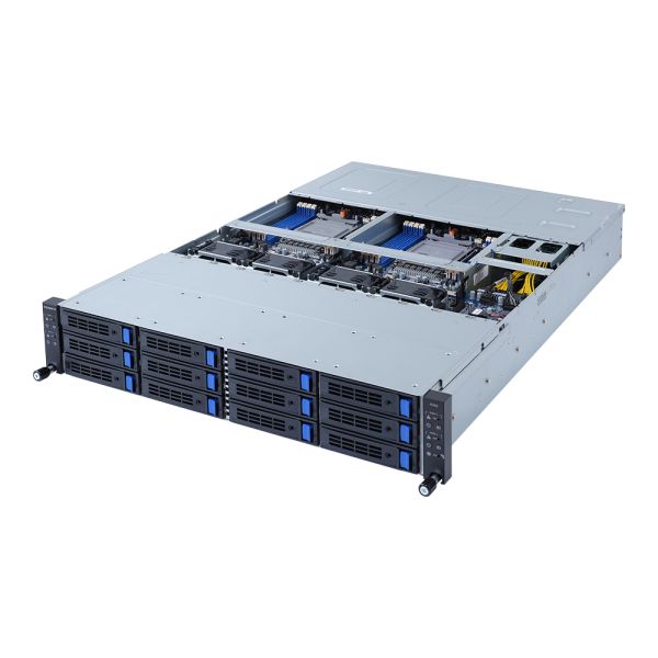 GIGABYTE H252-3C0 Intel C621A LGA 4189 Rack (2U) Zwart (6NH2523C0MR-00) GIGABYTE H252-3C0 Intel C621A LGA 4189 Rack (2U) Zwart (6NH2523C0MR-00)