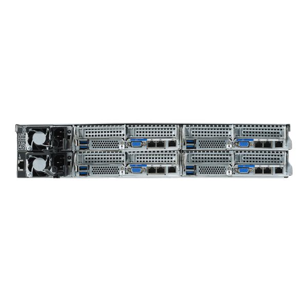 GIGABYTE H252-Z10 Socket SP3 Rack (2U) Zwart, Staal (6NH252Z10MR-00-AT)