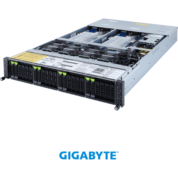 Gigabyte H262-Z6B-AT 2U Dual Socket Barebone (6NH262Z6BMR-00-AT)