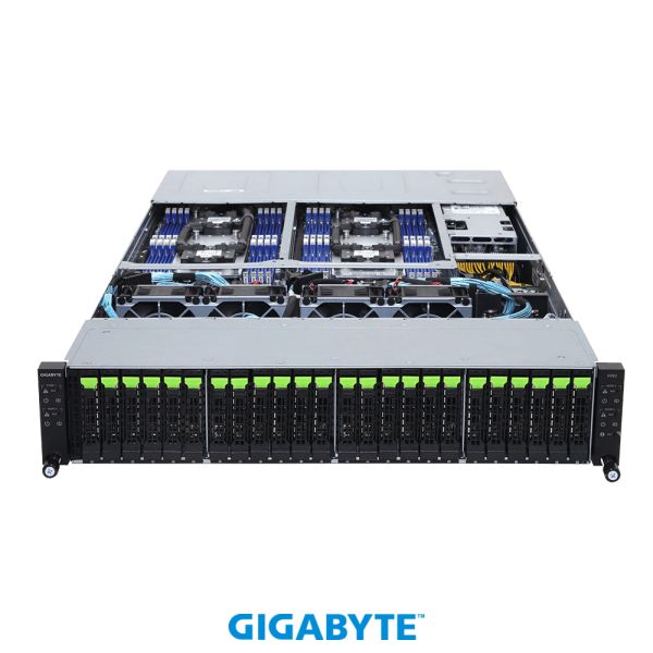 GIGABYTE H262-ZL0 Socket SP3 Rack (2U) Grijs (6NH262ZL0MR-00) GIGABYTE H262-ZL0 Socket SP3 Rack (2U) Grijs (6NH262ZL0MR-00)