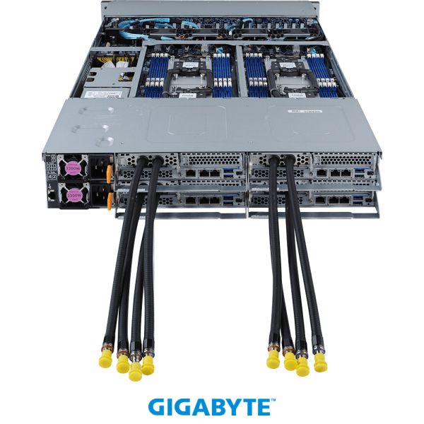 GIGABYTE H262-ZL0 Socket SP3 Rack (2U) Grijs (6NH262ZL0MR-00) GIGABYTE H262-ZL0 Socket SP3 Rack (2U) Grijs (6NH262ZL0MR-00)