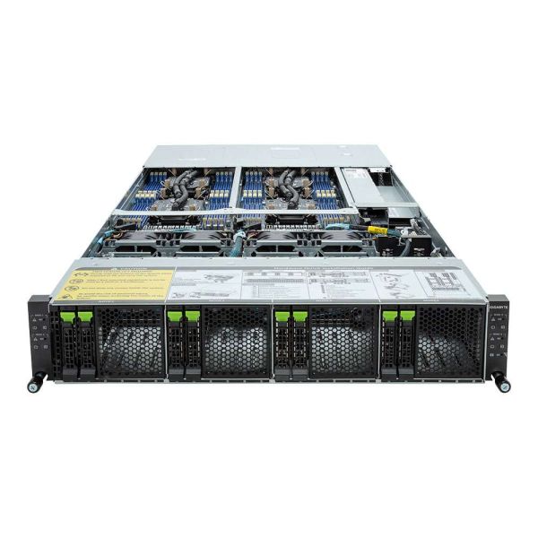 GIGABYTE H263 LGA 4677 (Socket E) Rack (2U) Zwart (6NH263S63DR000LAN1)