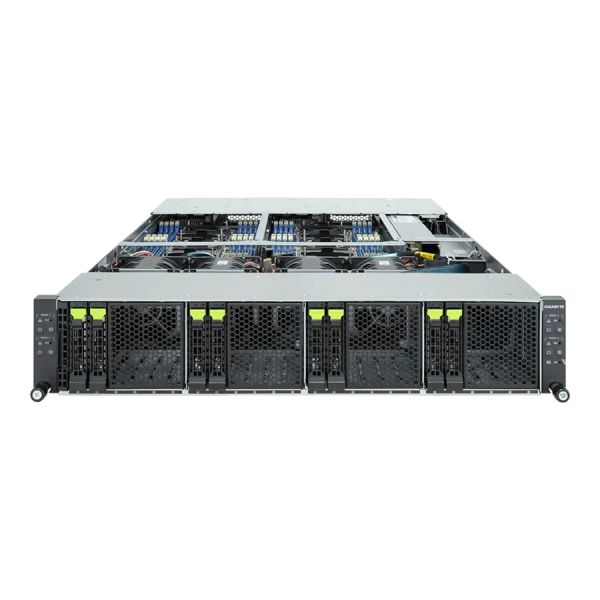 GIGABYTE H263 LGA 4677 (Socket E) Rack (2U) Zwart (6NH263S64DR000AAN1)