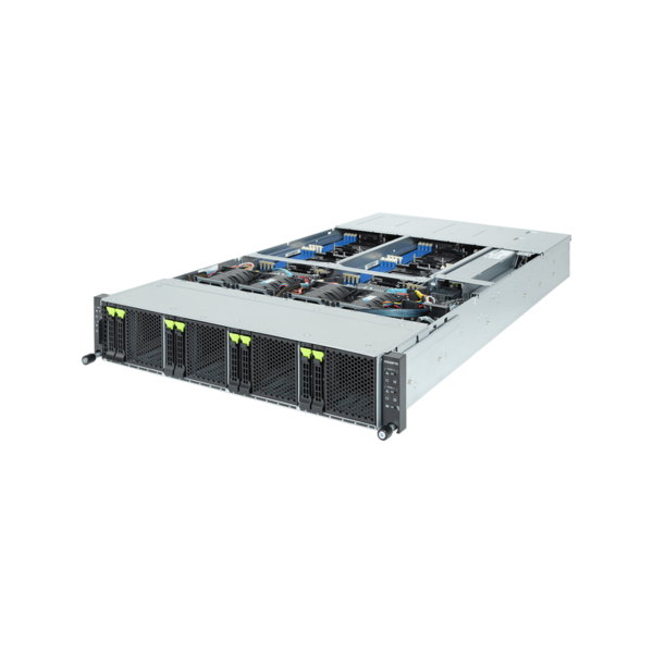 GIGABYTE H263 LGA 4677 (Socket E) Rack (2U) Zwart (6NH263S64DR000AAN1)