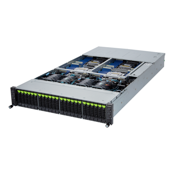 GIGABYTE H273 LGA 6096 Rack (2U) Zwart (6NH273Z80DR000AAN1)