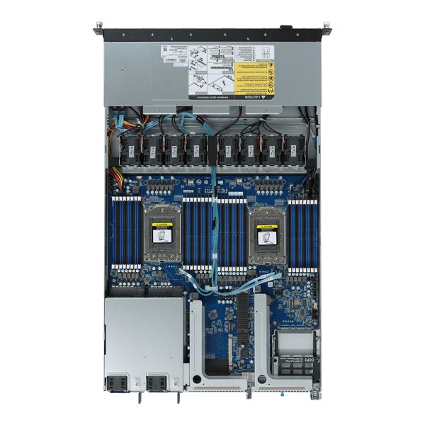 GIGABYTE R182-Z91 Socket SP3 Rack (1U) Zwart, Grijs (6NR182Z91MR-00) GIGABYTE R182-Z91 Socket SP3 Rack (1U) Zwart, Grijs (6NR182Z91MR-00)