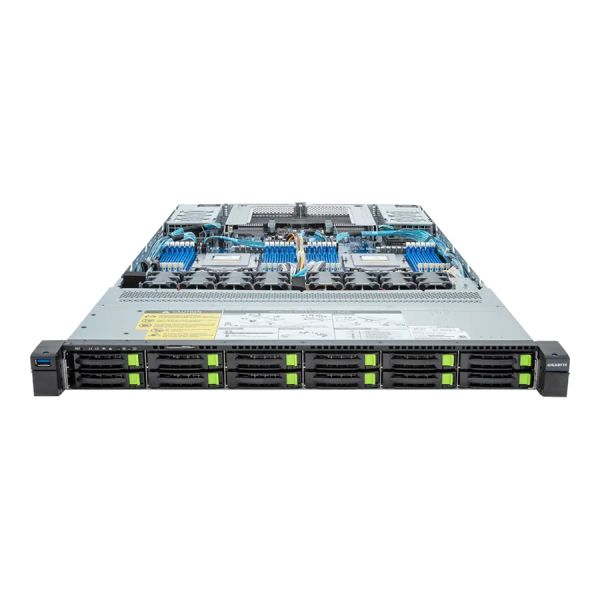 GIGABYTE R183 Intel C741 LGA 4677 (Socket E) Rack (1U) (6NR183Z92DR000AAD1)