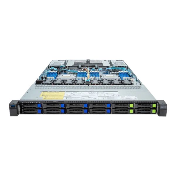 GIGABYTE R183 Intel C741 LGA 4677 (Socket E) Rack (1U) (6NR183Z92DR000AAD2)