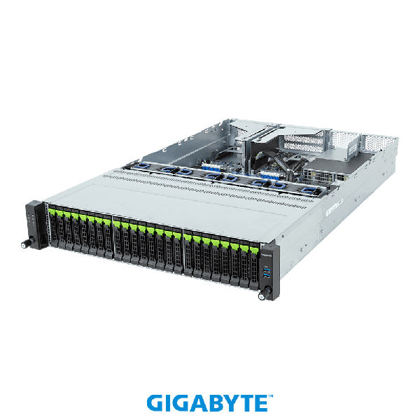 GigaByte R263-Z36-AAJ1 2U AMD EPYC 9005/9004 24x2.5 2x2000W (6NR263Z36DR000ADJ1)