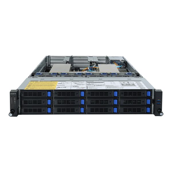 GIGABYTE R282-Z90 Socket SP3 Rack (2U) Zwart (6NR282Z90MR-00) GIGABYTE R282-Z90 Socket SP3 Rack (2U) Zwart (6NR282Z90MR-00)