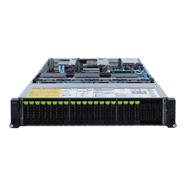 GIGABYTE R282-Z9G (rev. A00) Socket SP3 Rack (2U) Zwart (6NR282Z9GMR-00-A00)