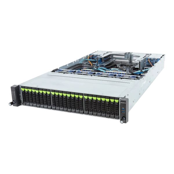 GIGABYTE R283 LGA 4677 (Socket E) Rack (2U) (6NR283S92DR000AAE1)