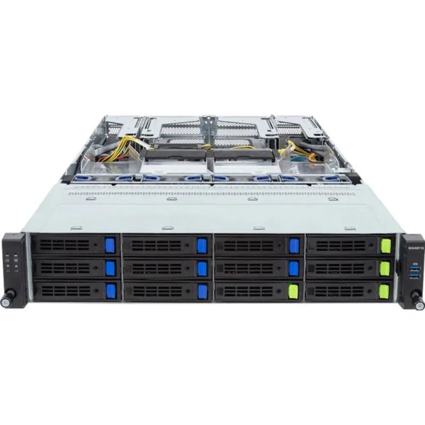 Gigabyte R283-S93 2U Server 12x3.5/2.5 2x2700W (6NR283S93DR000ABL1)