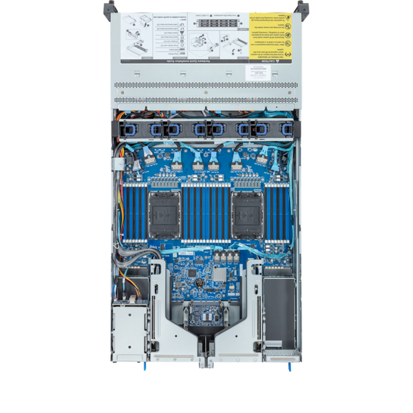 GIGABYTE R283 LGA 4677 (Socket E) Rack (2U) (6NR283S94DR000AAC1)