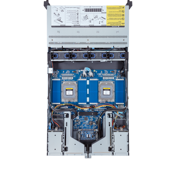 GIGABYTE R283 LGA 4677 (Socket E) Rack (2U) (6NR283Z90DR000AAD1)