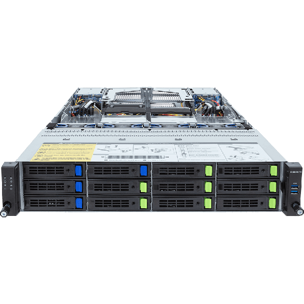 Gigabyte R283-Z97-AAL1 Server Barebone 2U Dual AMD EPYC (6NR283Z97DR000AAL1)