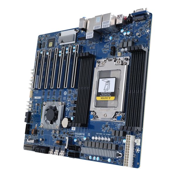 GIGABYTE MC62-G40 AMD WRX80 Socket sWRX8 SSI CEB (9MC62G40MR-00) GIGABYTE MC62-G40 AMD WRX80 Socket sWRX8 SSI CEB (9MC62G40MR-00)