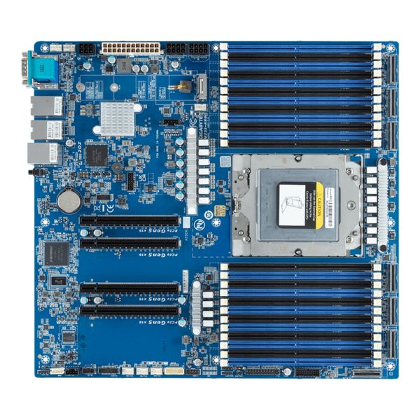 GIGABYTE MZ33-AR0 moederbord Socket SP5 Verlengd ATX (9MZ33AR0MR-00) GIGABYTE MZ33-AR0 moederbord Socket SP5 Verlengd ATX (9MZ33AR0MR-00)