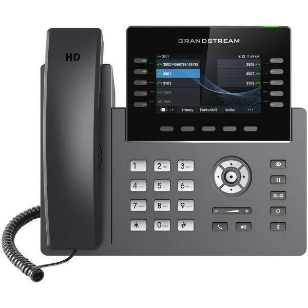 Grandstream GRP2611G IP-telefoon met touchscreen (GRP2611G)