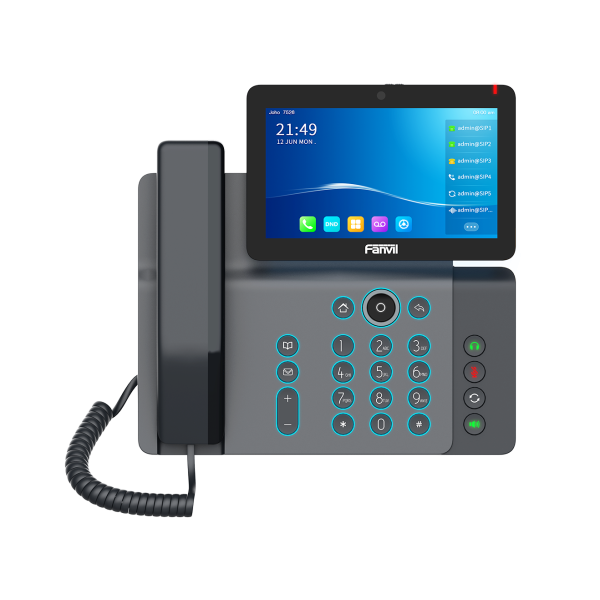 Grandstream Networks Fanvil V67 SIP telefon Android SIP telefon 7bar.dotyk.displ., android 9, 20 SIP úèt, 11 D (V67)