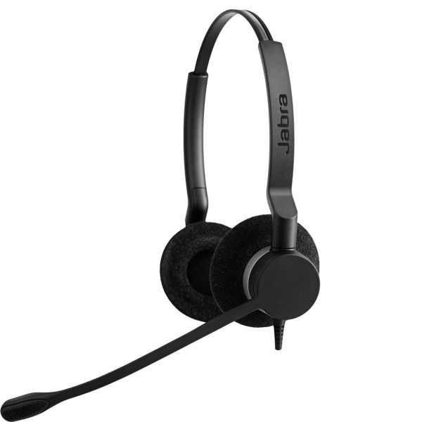 Jabra Biz 2300 Headset Bedraad Hoofdband Kantoor/callcenter Bluetooth Zwart (2309-820-105)