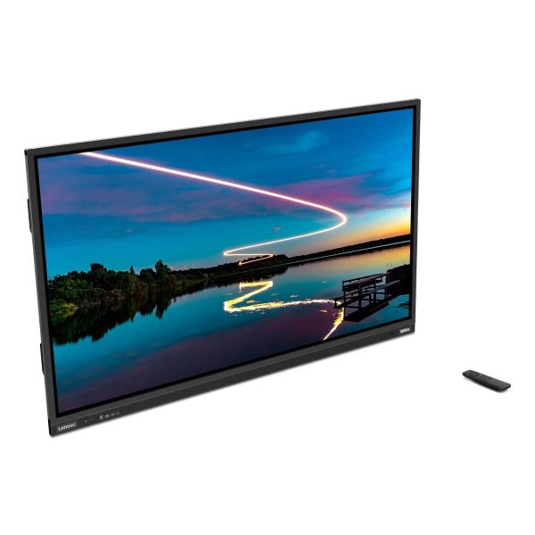 Lenovo ThinkVision T86 computer monitor 2,18 m (86") 3840 x 2160 Pixels 4K Ultra HD LED Touchscreen Zwart (62F0WN1AEK) Lenovo ThinkVision T86 computer monitor 2,18 m (86") 3840 x 2160 Pixels 4K Ultra HD LED Touchscreen Zwart