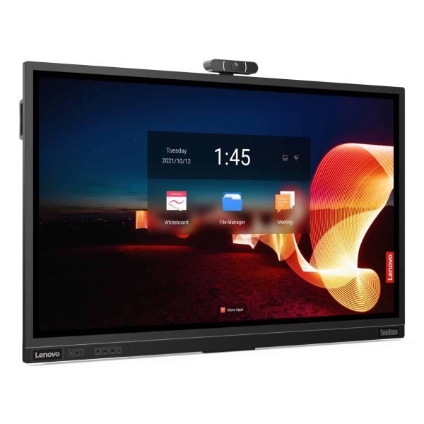 Lenovo ThinkVision T65 computer monitor 165,1 cm (65") 3840 x 2160 Pixels 4K Ultra HD LED Touchscreen Zwart (62F2WN1CEK) Lenovo ThinkVision T65 computer monitor 165,1 cm (65") 3840 x 2160 Pixels 4K Ultra HD LED Touchscreen Zwart (62F2WN1CEK)