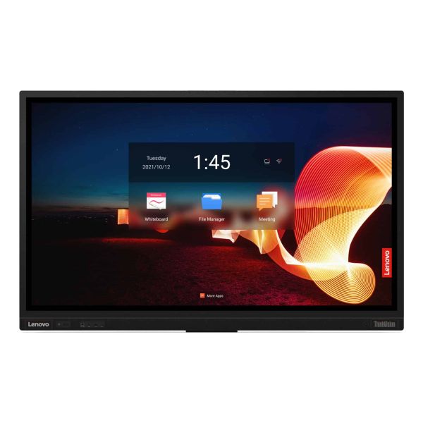 Lenovo ThinkVision T65 computer monitor 165,1 cm (65") 3840 x 2160 Pixels 4K Ultra HD LED Touchscreen Zwart (62F2WN1CEK) Lenovo ThinkVision T65 computer monitor 165,1 cm (65") 3840 x 2160 Pixels 4K Ultra HD LED Touchscreen Zwart (62F2WN1CEK)