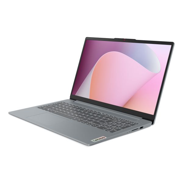 Lenovo IdeaPad Slim 3 15AMN8 AMD Ryzen™ 5 7520U Laptop 39,6 cm (15.6") Full HD 16 GB LPDDR5-SDRAM 512 GB SSD Wi-Fi 6 (802.11ax) Windows 11 Home Engels Grijs (82XQ00AEMH)