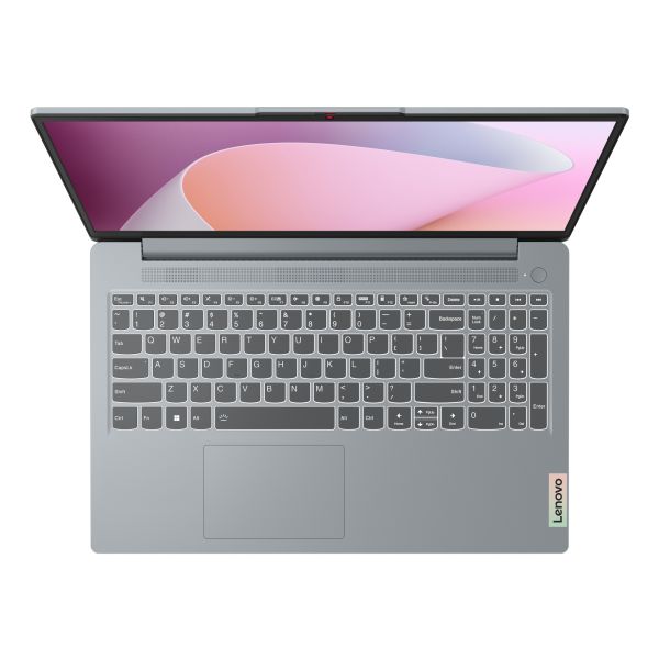 Lenovo IdeaPad Slim 3 15AMN8 AMD Ryzen™ 5 7520U Laptop 39,6 cm (15.6") Full HD 16 GB LPDDR5-SDRAM 512 GB SSD Wi-Fi 6 (802.11ax) Windows 11 Home Engels Grijs (82XQ00AEMH)