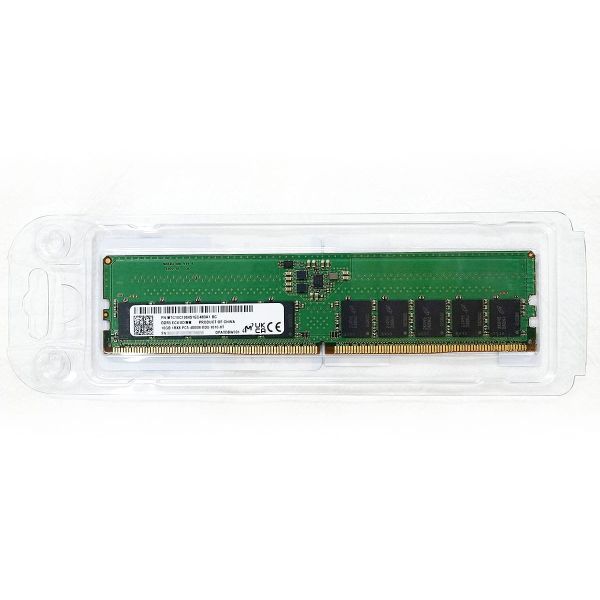 Micron - DDR5 - modul - 16 GB - DIMM 288-pin - 4800 MHz / PC5-38400 - CL40 - 1.1 V - bez v (MTC10C1084S1EC48BA1R)
