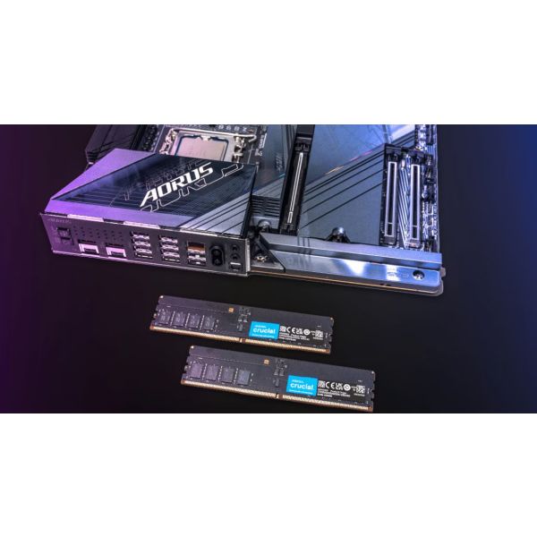 Micron - DDR5 - modul - 16 GB - DIMM 288-pin - 4800 MHz / PC5-38400 - CL40 - 1.1 V - regis (MTC10F1084S1RC48BR)