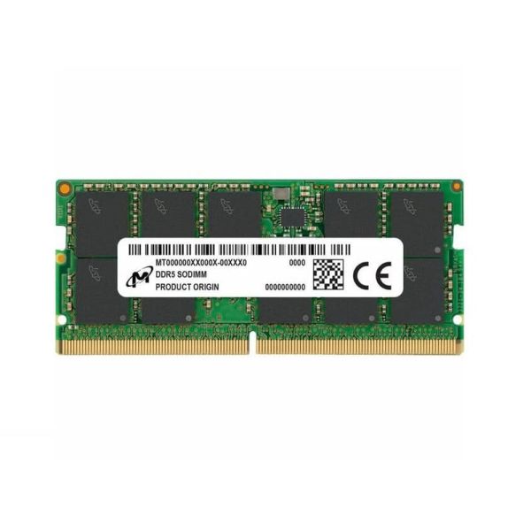 Micron - DDR5 - modul - 32 GB - SO-DIMM 262 pinù - 4800 MHz / PC5-38400 - CL40 - 1.1 V - b (MTC20C2085S1TC48BR)