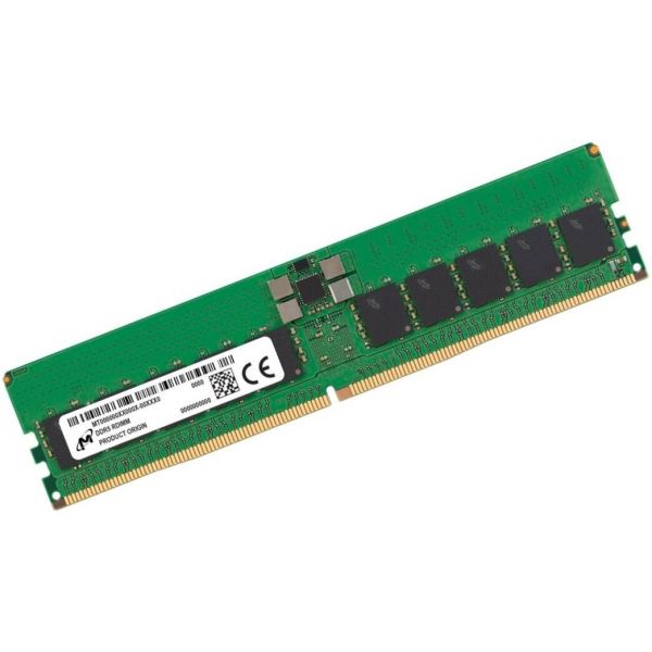 Micron - DDR5 - modul - 32 GB - DIMM 288-pin - 4800 MHz / PC5-38400 - CL40 - 1.1 V - regis (MTC20F2085S1RC48BR)