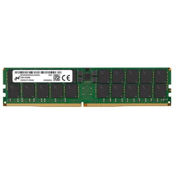 Micron 64GB DDR5 ECC RDIMM 4800MHz PC5-38400 CL40 (MTC40F2046S1RC48BA1T)