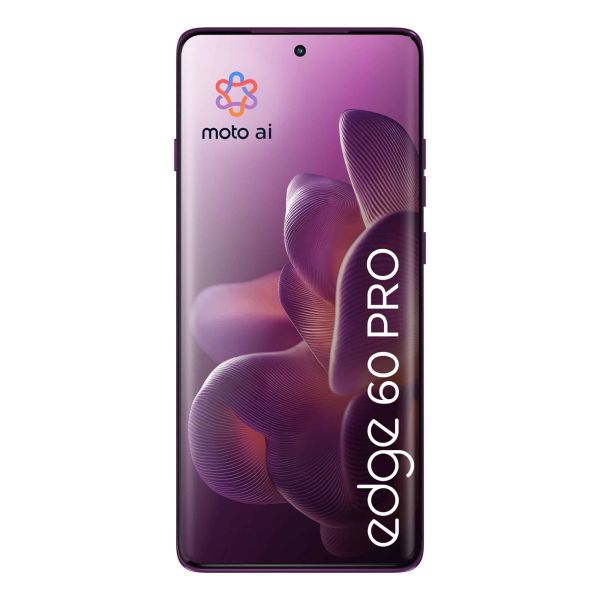 Motorola edge 60 pro 16,9 cm (6.67") Dual SIM Android 15 5G USB Type-C 12 GB 512 GB 6000 mAh Paars (PB7X0011PL) Motorola edge 60 pro 16,9 cm (6.67") Dual SIM Android 15 5G USB Type-C 12 GB 512 GB 6000 mAh Paars (PB7X0011PL)