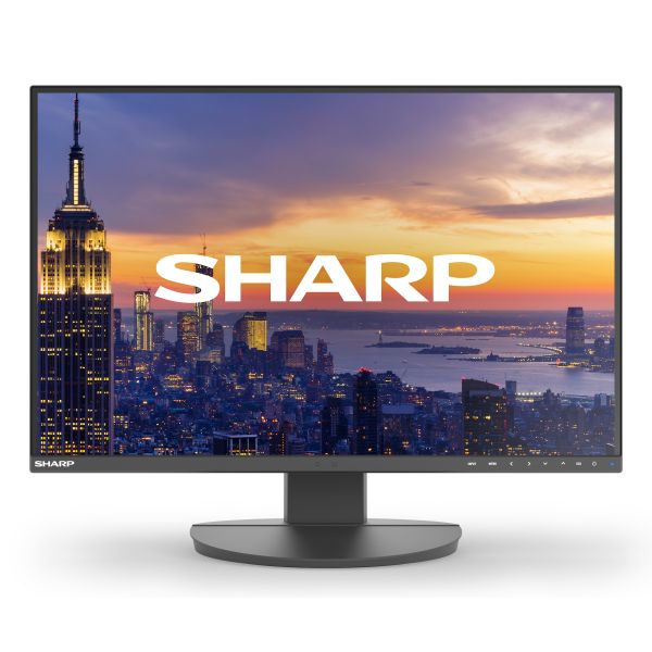 Sharp MultiSync EA242W computer monitor 61 cm (24") 1920 x 1200 Pixels Full HD LCD Zwart (60006214)